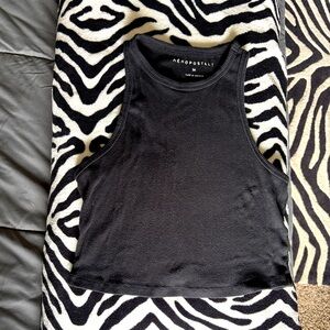 Aeropostale Women's Black Tank Top